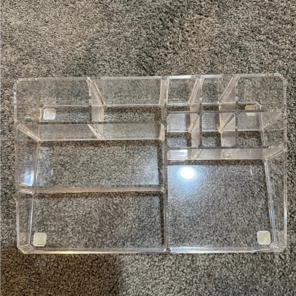 Clear Acrylic Makeup Organizer